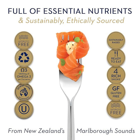 Manuka Wood Smoked King Salmon - Regal Brands