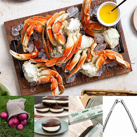 Alaskan Dungeness Crab Feast for Two