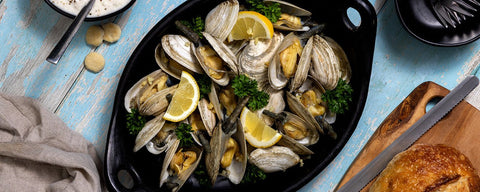 Maine steamer clams for sale.
