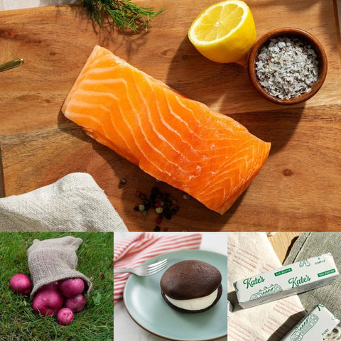 Atlantic Salmon Dinner for Four