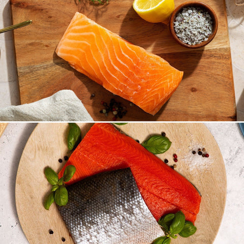 Atlantic & Sockeye Salmon Box — Ten Portions