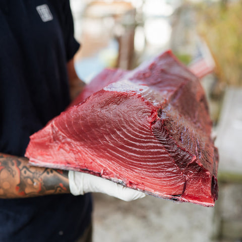 Fresh Local Maine Tuna - Steak Loin - Upstream Trucking