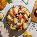 Large Florida Stone Crab Claws; serving suggestion