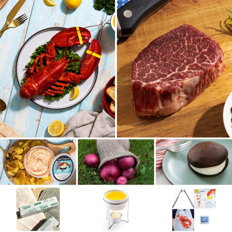 Live Lobster & American Wagyu Dinner for Two