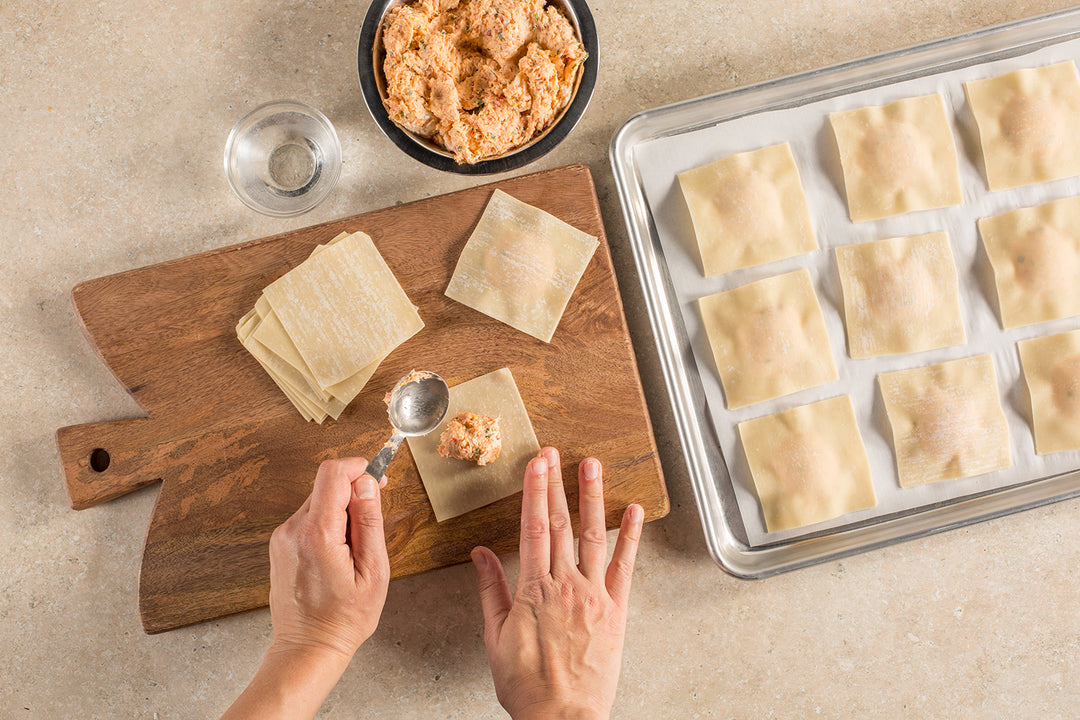 Lobster and Boursin Cheese Ravioli Recipe