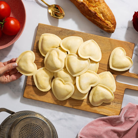 succulent ravioli Heart-Shaped Lobster Ravioli – Lilly's 1.5 lb (16 Pieces)