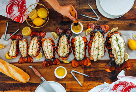 Lobster Tails Shipped From Maine