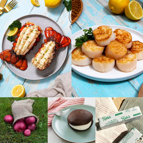 Maine Lobster & Scallop Feast for Two