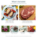 Maine Lobster Tail & Wagyu Ribeye Dinner for Two