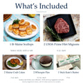 Maine Scallops & Filet Mignon Dinner for Two