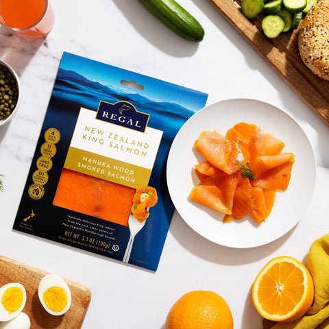 Manuka Wood Smoked King Salmon - Regal Brands