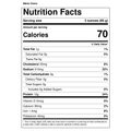 Gulf of Maine Steamer Clams - 1 lb. — Nutrition Facts. Serving size 3 ounces (85 g). 70 calories per serving.