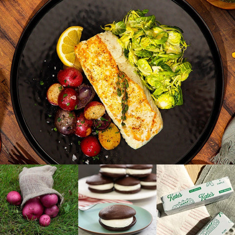 North Atlantic Halibut Dinner for Two