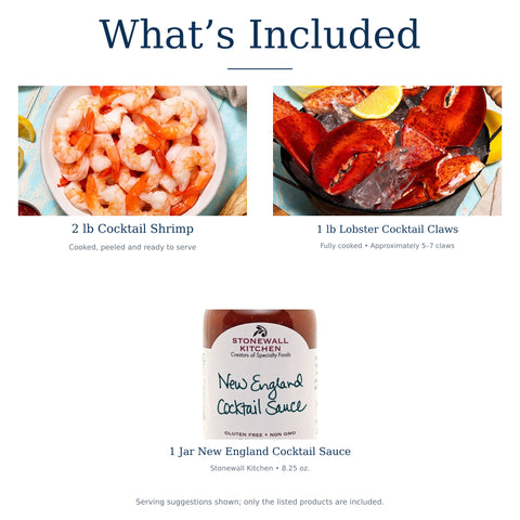 Seafood Cocktail Party Box — What’s Included