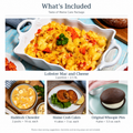 What's included: one 2.5 lb lobster mac and cheese, two 16 oz haddock chowders, four 3 oz Maine crab cakes and four 3.5 oz original whoopie pies.