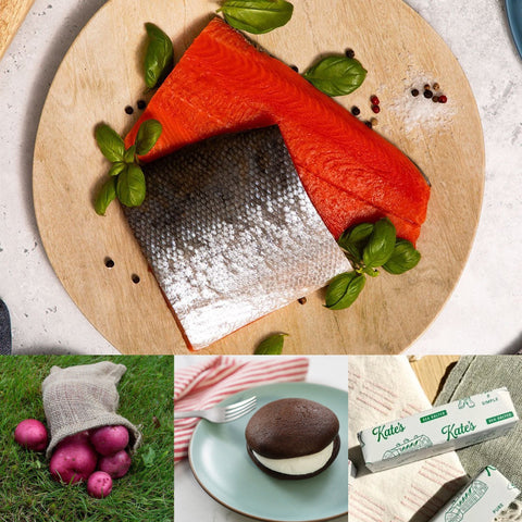 Wild Alaskan Sockeye Salmon Dinner for Four