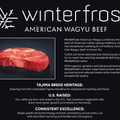 WinterFrost American Wagyu Ribeye Steak — 16 oz