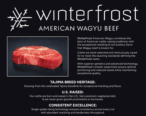 WinterFrost American Wagyu Ribeye Steak — 16 oz