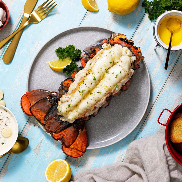 Buy 20-24 oz. Jumbo North Atlantic Lobster Tails Online