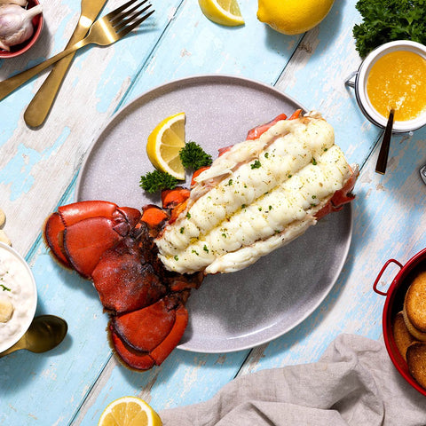 28-32 oz. North Atlantic Lobster Tail - Maine Lobster Now