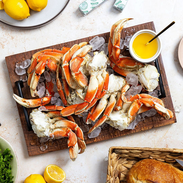 Alaskan Dungeness Crab Clusters - 3 lbs
