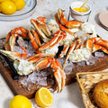 Alaskan Dungeness Crab Clusters - 3 lbs - Maine Lobster Now