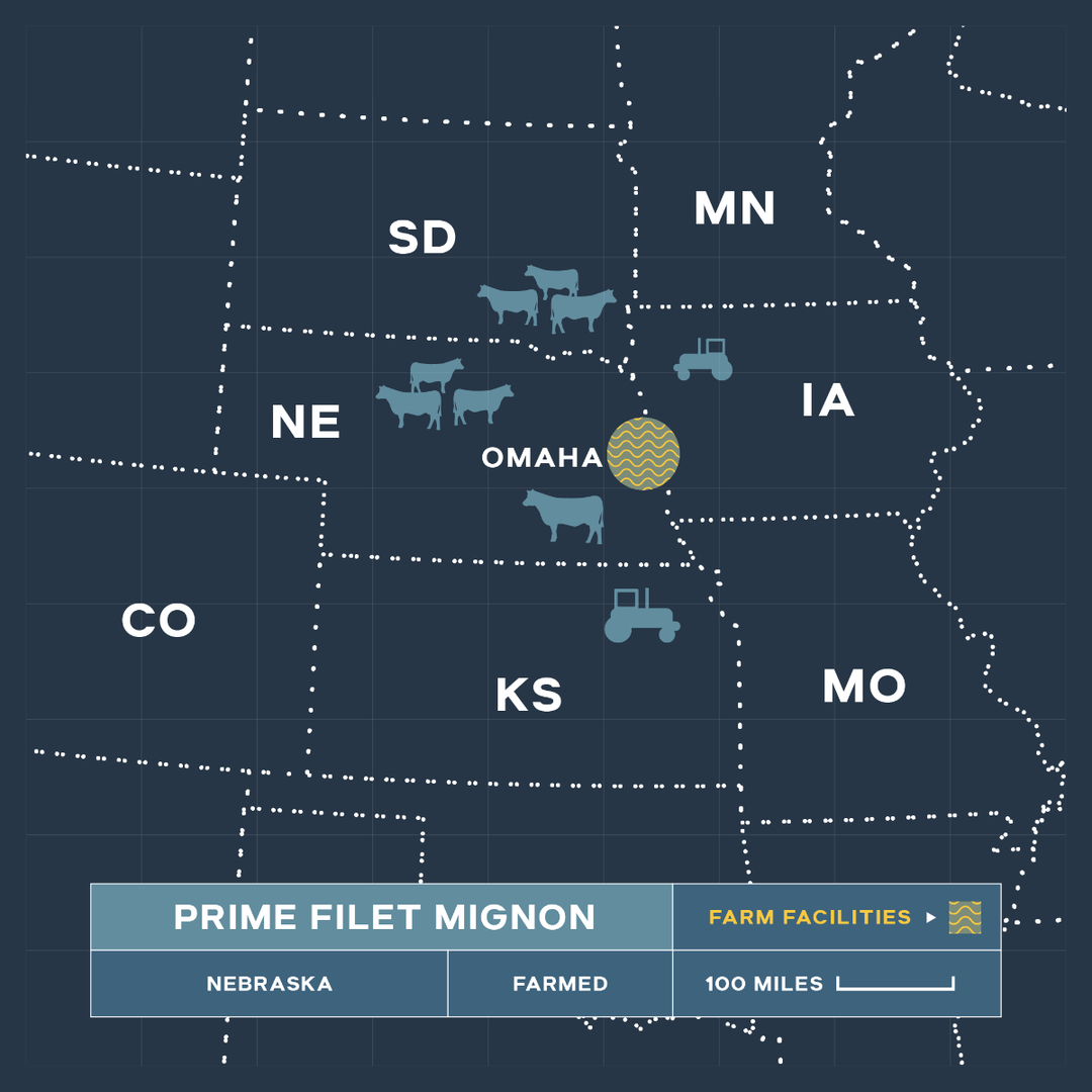 Buy Steak Online Kinnealey Meats® USDA Prime Black Angus Filet Mignon