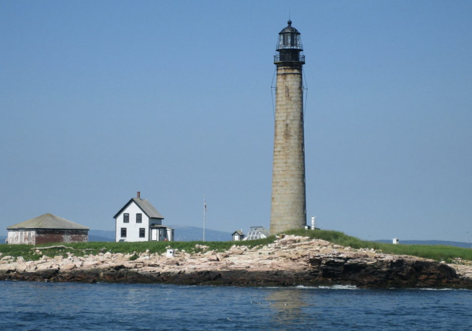 Lighthouse along the water